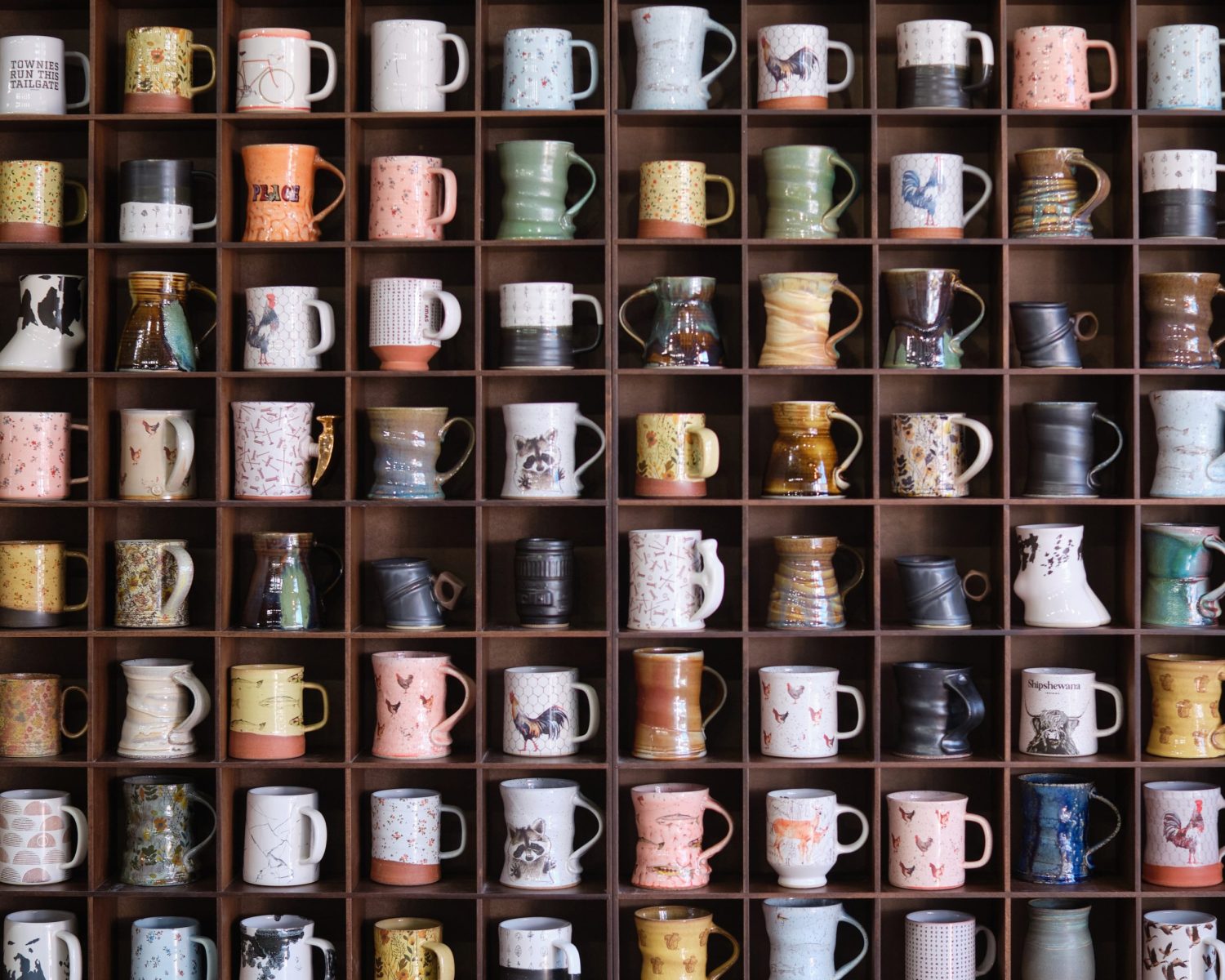 Pottery by NICA artists